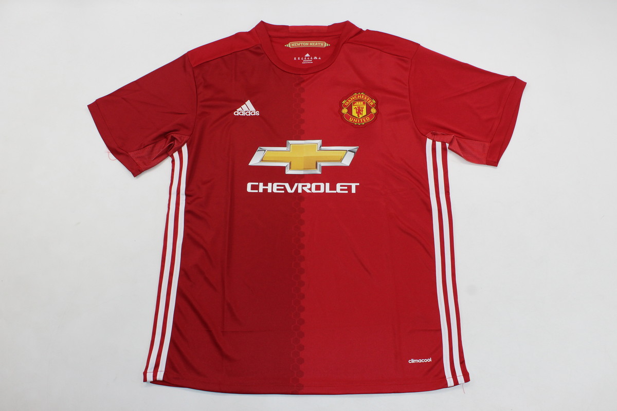 AAA Quality Manchester Utd 16/17 Home Soccer Jersey